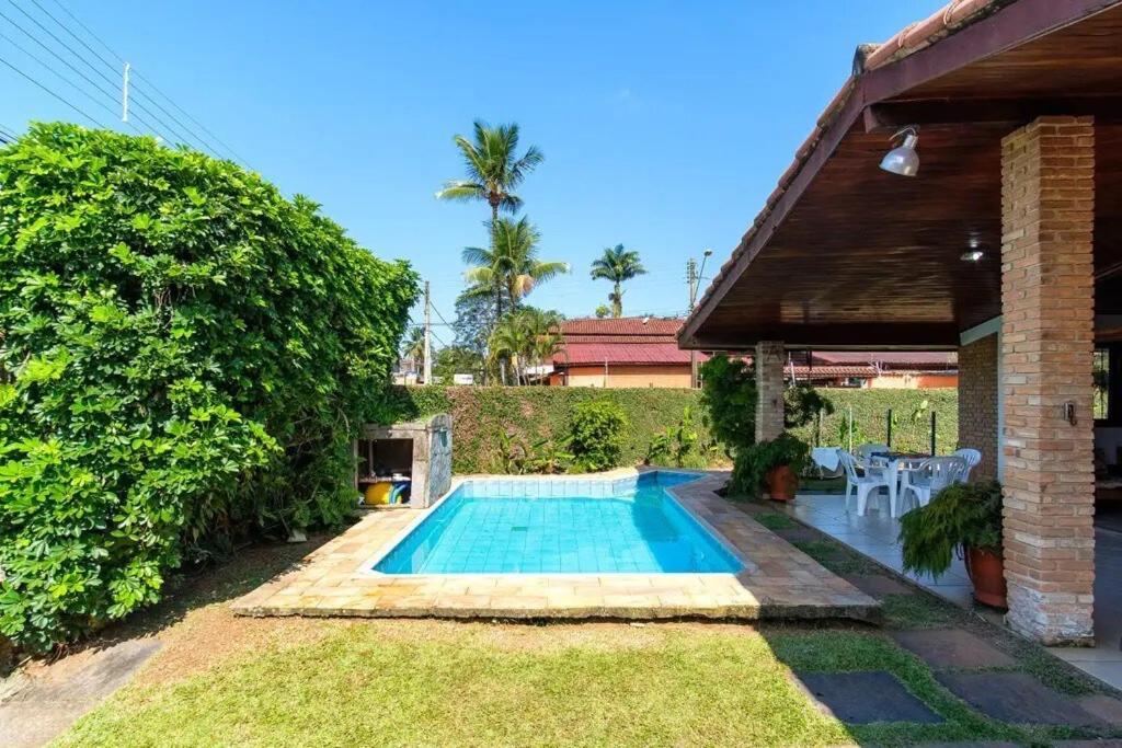 Bh4 - Bh4: Casa Com Piscina Ao Lado Da Praia Grande Ubatuba Eksteriør billede